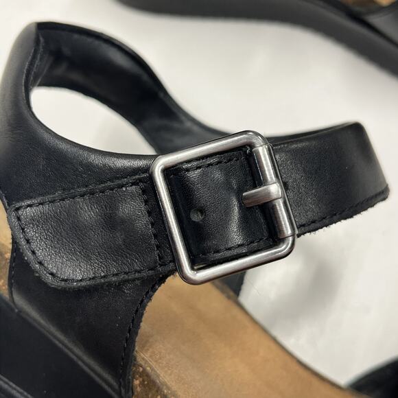 Clarks Black Women's Sandals - Picture 7 of 13
